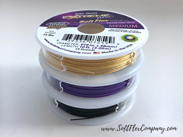 Trios Purple Rain Beading Wire Pack