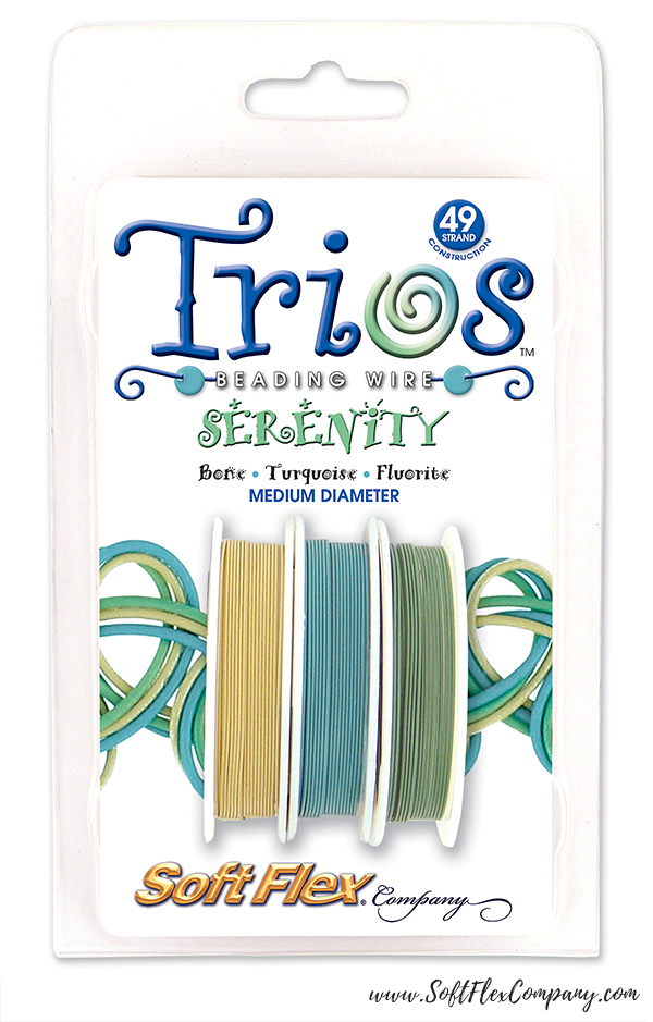 Soft Flex Trios Serenity Beading Wire Pack