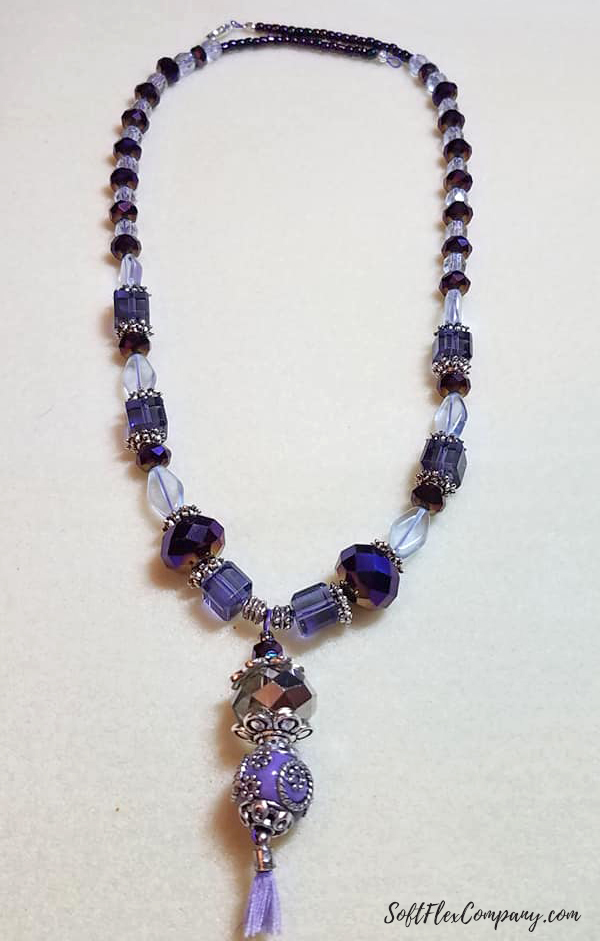 Purple Polka Dot Jewelry by Trish Deangelis