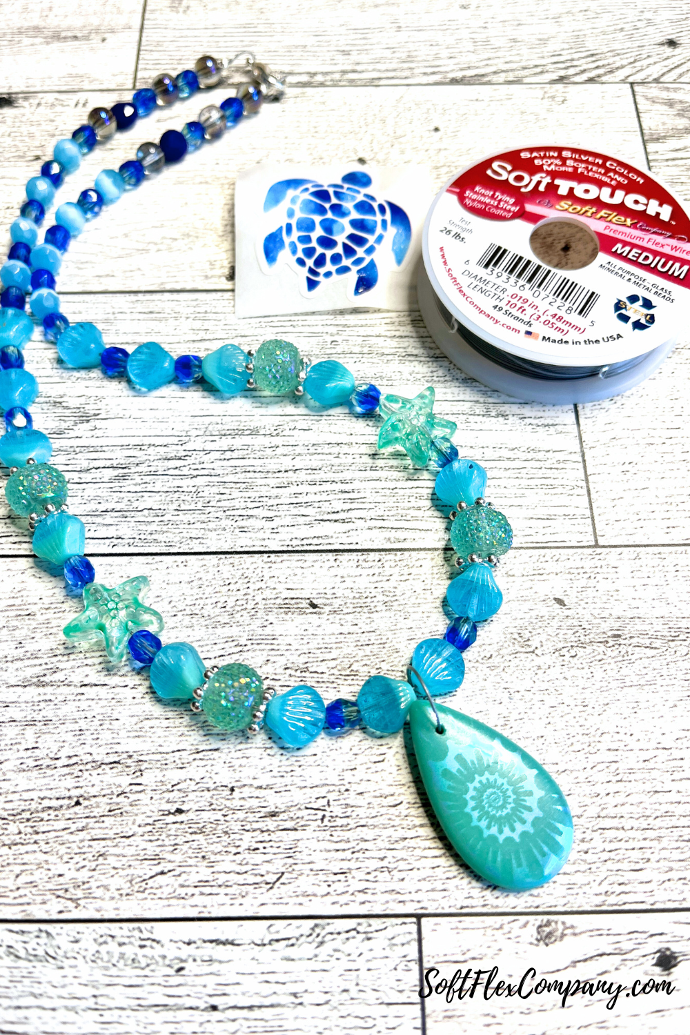 Turtle Love Necklace by Kristen Fagan
