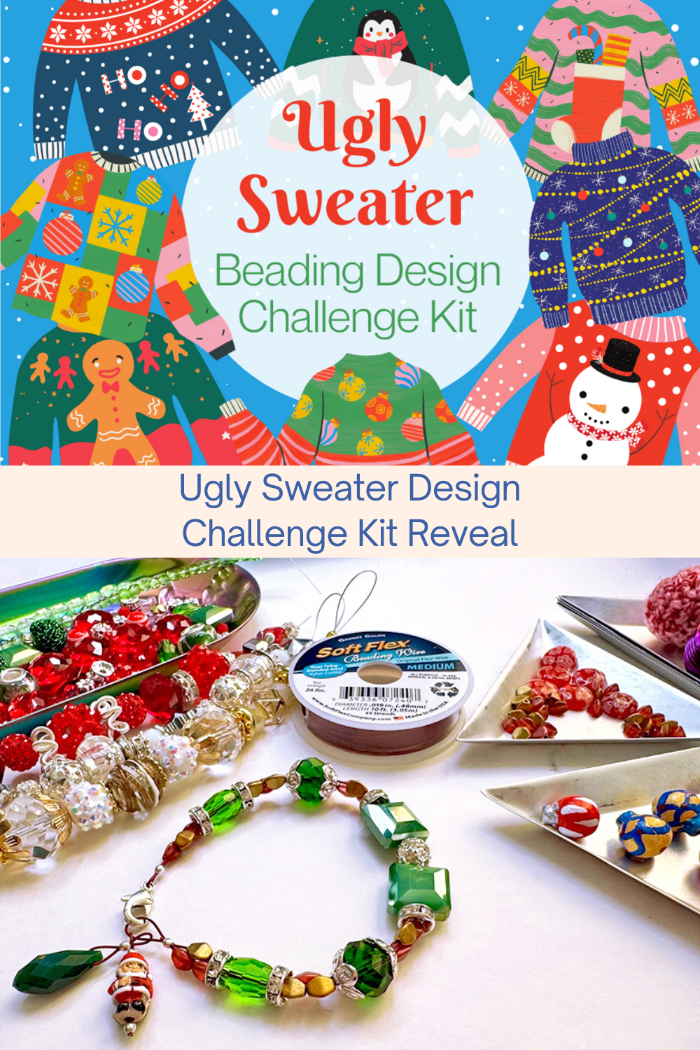 Ugly Sweater Design Challenge Kit Reveal Collage