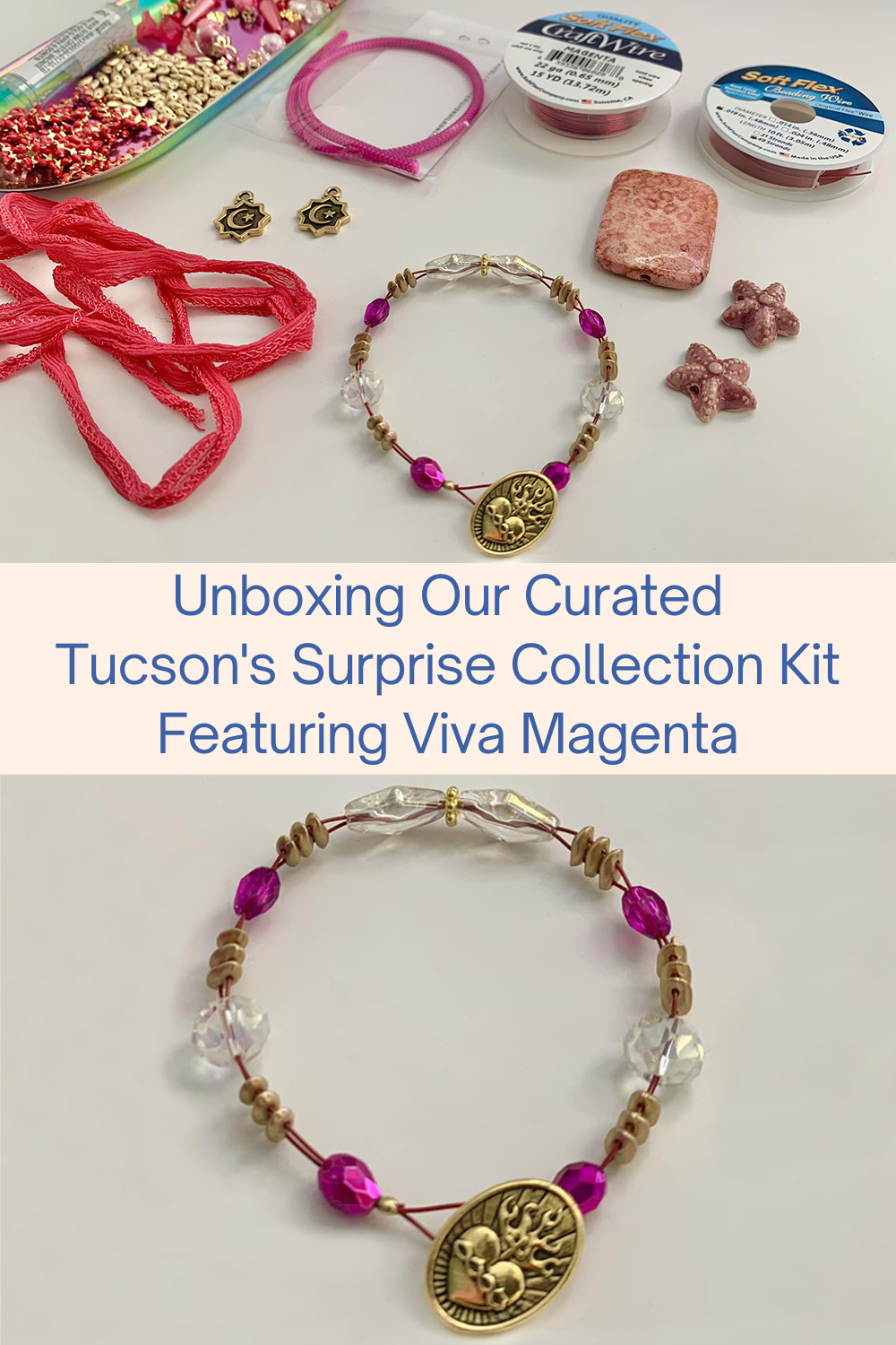 Unboxing Our Curated Tucson's Surprise Collection Kit Featuring Viva Magenta Collage