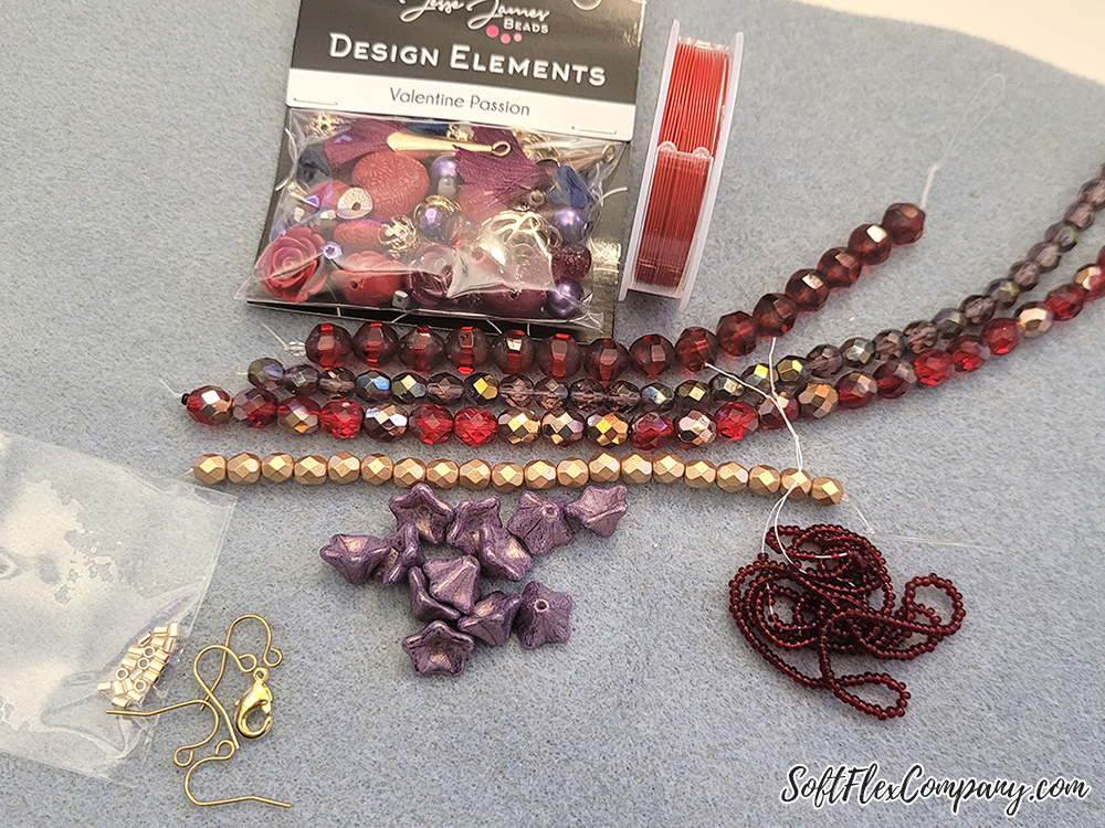 Valentine Passion Design Kit Contents
