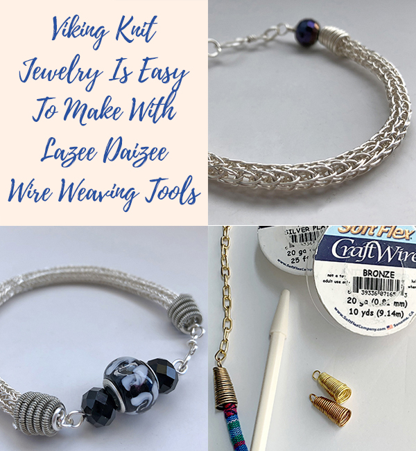 Viking Knit Jewelry Is Easy To Make With Lazee Daizee Wire Weaving ...