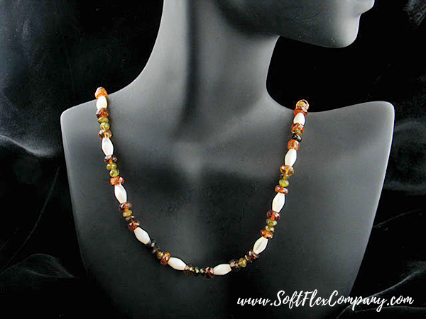 Autumn Necklace by Virginia Magdaleno