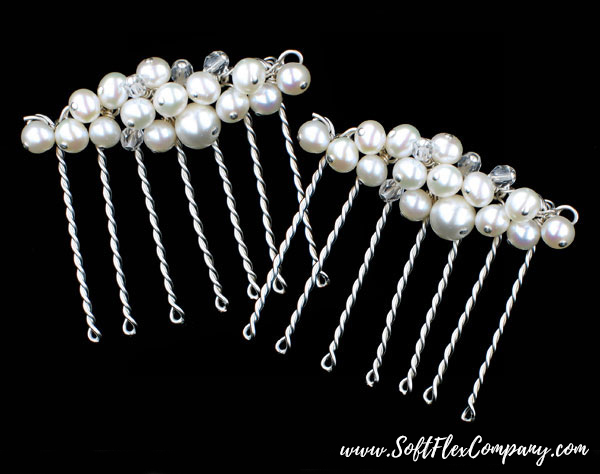 Pearly Hair Comb by Virginia Magdaleno