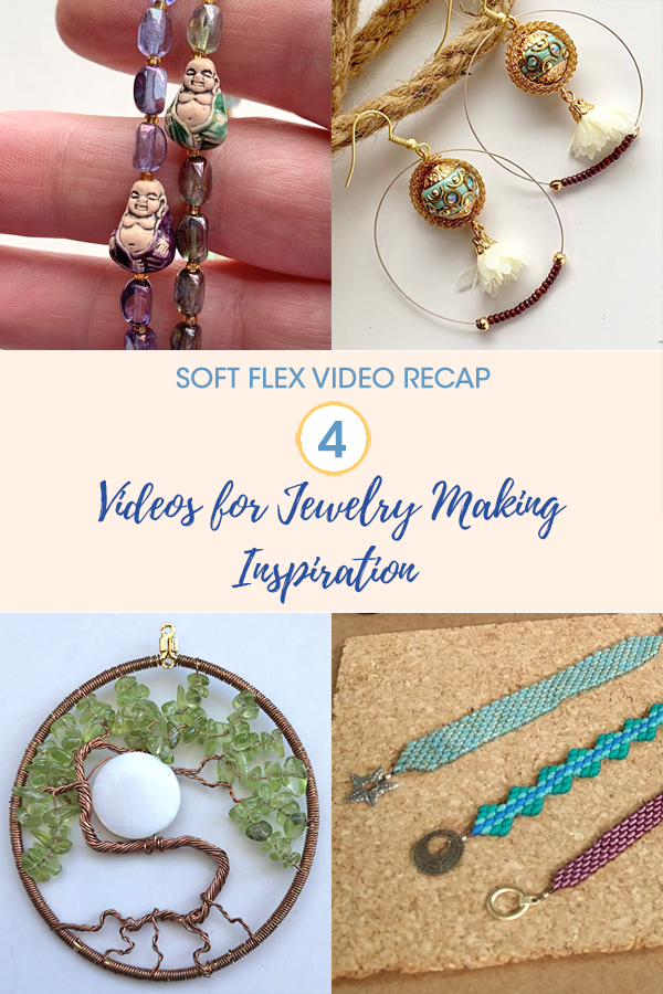 Weekly Video Recap: Stretch Magic, SilverSilk, Wire Wrapping, Beads Baubles  And Jewels - Soft Flex Company