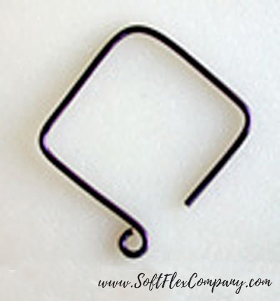 Square Ear Wire Earrings by WigJig
