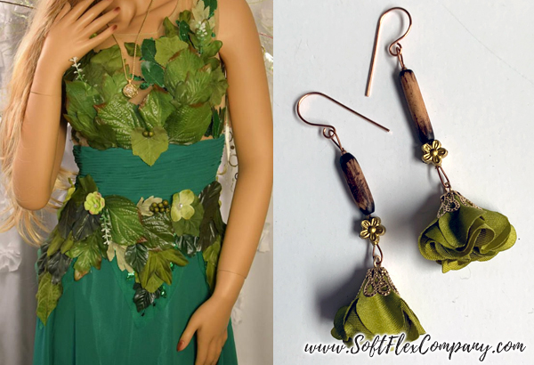 Woodland Forest Fairy Earrings by Kristen Fagan