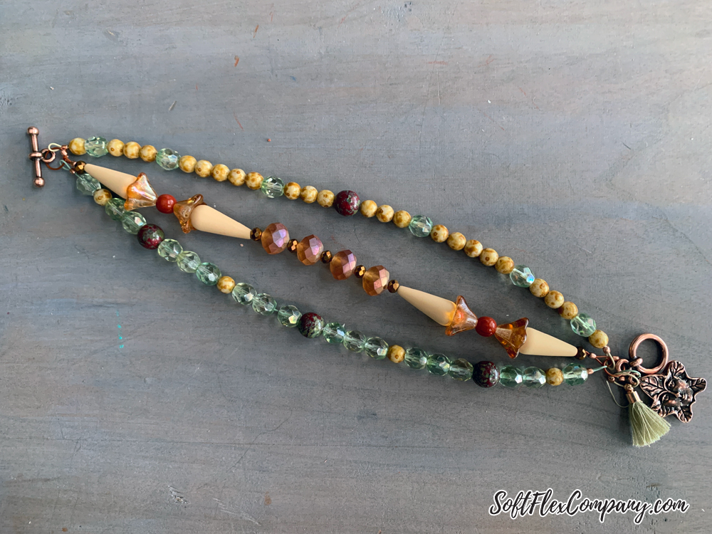 Woodland Walk 3-Strand Bracelet by Kristen Fagan