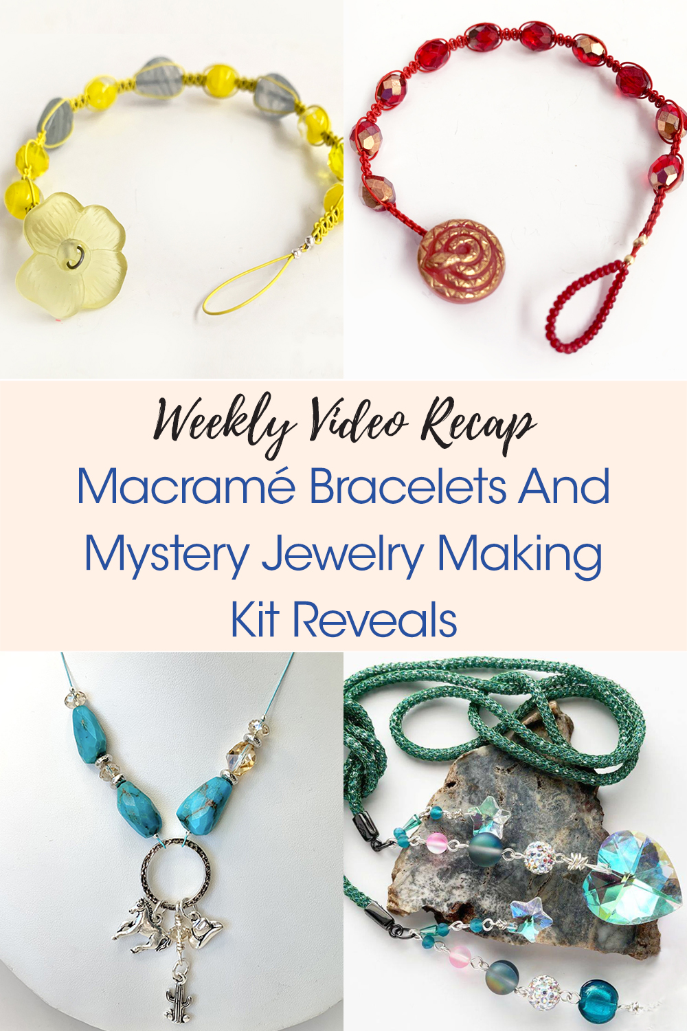 Weekly Video Recap: Explore Making Jewelry With Soft Flex Colored